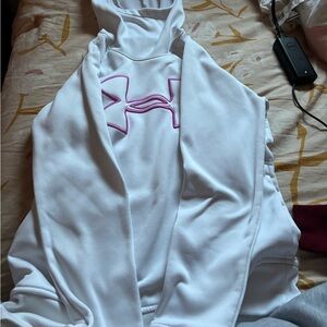 Under Armour White Hoodie